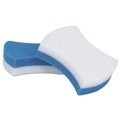 Scouring Pads & Sticks | Scotch-Brite PROFESSIONAL 4004CC 2.8 x 4.5 x 1.2 Easy Erasing Pad 4004 - Blue/White (12/Carton) image number 1