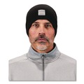 Head & Face Protection | Ergodyne 16812 N-Ferno 6812 One Size Fits Most Rib Knit Beanie - Black image number 8