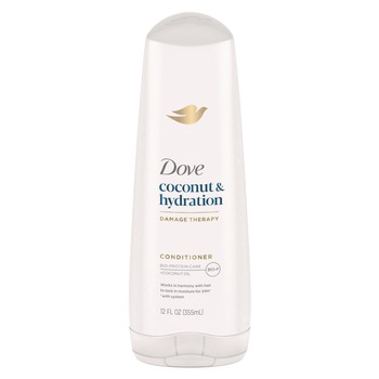 Dove 69795720 12 oz Bottle Coconut Conditioner (6/Carton)