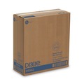 Cup Lids | Dixie D9542 10 oz. - 16 oz. Hot Cups Drink-Thru Dome Lids - White (1000/Carton) image number 1