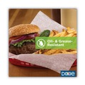 Paper Wraps | Dixie GRC1414 14 x 14 Dry Wax Paper All-Purpose Food Wrap - White (1000/Carton) image number 3