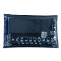 Table Covers & Skirts | Tablemate 549-BK 54 in. x 108 in. Table Set Heavyweight Plastic Rectangular Table Covers - Black (6/Pack) image number 2