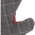 Oven Mitts, Pan Grabbers & Pot Holders | San Jamar 800FG17-BK 17 in. WebGuard Plus Fabric Bestguard Oven Mitt - Black (1-Pair) image number 4
