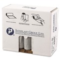 Low-Density Trash Bags | Inteplast Group WSL3036HVN 30 gal. 0.58 mil 30 in. x 36 in. Low-Density Commercial Can Liners - Clear (25 Bags/Roll, 10 Rolls/Carton) image number 0