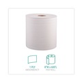 Perforated Roll & Hand Towels | Windsoft WIN12906 8 in. x 800 ft. Hardwound Roll Towels - White (6 Rolls/Carton) image number 2