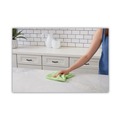 Cleaning Cloths & Wipes | Boardwalk 2164037 16 in. x 16 in. Microfiber Cleaning Cloths - Green (24/Pack) image number 2