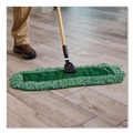Mop Heads | Rubbermaid Commercial FGJ85500GR00 36 in. Looped End Microfiber Dust Mop Head - Green image number 4