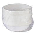 Bowls | Eco-Products EP-BL16CNFA Vanguard 16 oz. Renewable and Compostable Sugarcane Bowls - White (800/Carton) image number 3