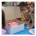 Bakery Boxes & Containers | SCT 1509 6 in. x 6 in. x 4 in. Paper Standard Bakery Boxes - White (250/Carton) image number 3