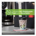 Cups | Dixie 5342CDSBP PerfecTouch 12 oz. Paper Hot Cups - Coffee Haze Design (160/Pack, 6 Packs/Carton) image number 8