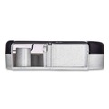 Toilet Tissue Dispensers | San Jamar R6500TBK 12 in. to 13 in. Roll 22 in. x 5.88 in. x 16.5 in. Quantum JBT Classic Dispenser - Transparent Black Pearl image number 2