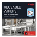 Perforated Roll & Hand Towels | WypAll 34965 12.2 in. x 13.4 in. General Clean Jumbo Roll X60 Cloths - Blue (1100/Roll) image number 7