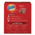 Scouring Pads & Sticks | Brillo 23318 2.5 in. x 3 in. Steel Wool Soap Pads - Gray/Pink (12/Carton) image number 1
