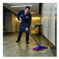 Floor Pads-Cleaning, Buffing & Polishing | Boardwalk 7100115839 28 in. x 14 in. Buffing Floor Pads - Red (10/Carton) image number 5