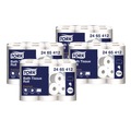Perforated Roll & Hand Towels | Tork 2465412 Premium 2-Ply Septic Safe Poly-Pack Bath Tissue - White (48/Carton) image number 1