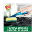 Scouring Pads & Sticks | Scotch-Brite 650-12-RRP 2.5 in. x 9.5 in. Soap-Dispensing Dishwand - Yellow/Green image number 1