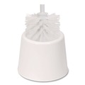 Toilet Brushes | Boardwalk 96302-BWK Caddy for Spiral Bowl Brush - White image number 2