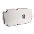 Food Containers & Lids | AmerCareRoyal CCBHP13113 10.88 in. x 13 in. x 3 in. Paper Catering Boxes - White (50/Carton) image number 2