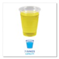 Cups | Boardwalk BWKTRANSCUP7CT 7 oz. Polypropylene Plastic Cold Cups - Translucent (100 Cups/Sleeve, 25 Sleeves/Carton) image number 4