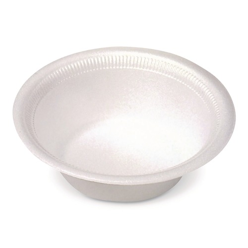 Perforated Roll & Hand Towels | Dart 12BWWCR 12 oz. Concorde Foam Bowls - White (125/Pack) image number 0