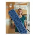 Mop Heads | Nexstep Commercial Products 94074 MaxiTwist Microfiber Dust Mops, Microfiber, 36-in x 5-in, Blue image number 2