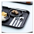Disposable Forks | Boardwalk BWKFORKHWPSBIW Heavyweight Wrapped Polystyrene Fork Cutlery - Black (1000/Carton) image number 8