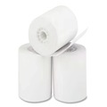 Perforated Roll & Hand Towels | PM Company 9074-2242 3.25 in. x 243 ft. 1-Ply Impact Bond Paper Rolls - White (4/Pack) image number 1
