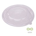 Food Containers & Lids | Eco-Products EP-SBLID Salad Bowl Lid for 24, 32, 48 oz. Bowls - Clear (300/Carton) image number 6