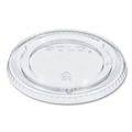Cup Lids | Dart 626TP PETE Plastic Flat Cold Cup Lids Fits 12 oz. to 24 oz. Cups - Clear (1000/Carton) image number 0