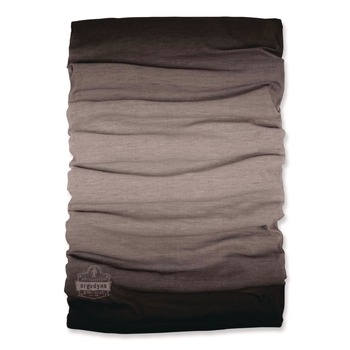 Ergodyne 42322 N-Ferno 6491 One Size Fits Most Reversible Thermal Fleece plus Poly Multi-Band - Light Gray Fade