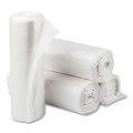 High-Density Trash Bags | Inteplast Group EC242406N High-Density 10 gal. 6 microns Commercial Can Liners - Natural (1000/Carton) image number 0