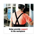 Back Support Harnesses & Belts | ACE 208605 Work Belt with Removable Suspenders, Up to 48 in. Waist Size - One Size Fits All/Black image number 3