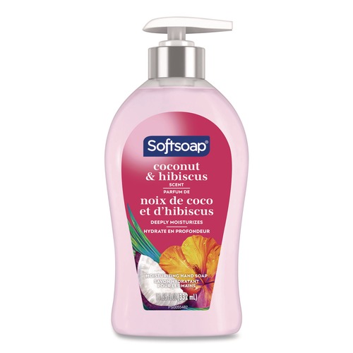 Hand Soaps | Softsoap US07157A 11.25 oz Liquid Hand Soap Pumps - Coconut and Hibiscus image number 0