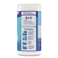 Cleaning Cloths & Wipes | LYSOL Brand 19200-89346 7 in. x 7.25 in. 1-Ply Disinfecting Wipes - Crisp Linen/White (6/Carton) image number 5