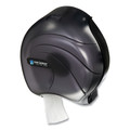 Toilet Tissue Dispensers | San Jamar R2090TBK 10.25 x 5.63 x 12 Single 9 in. Jumbo Oceans Tissue Dispenser - Transparent Black Pearl image number 2