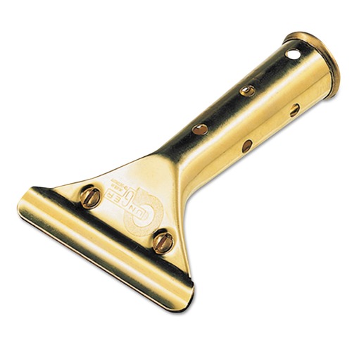 Squeegees | Unger GS000 4.5 in. Golden Clip Brass Squeegee Handle image number 0