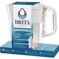 Decanters & Pitchers | Brita 36089CT 6-Cup Denali Water Filter Pitcher with 1 Standard Filter - White (2/Carton) image number 5