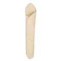 Cutlery Kits | Hoffmaster 120030 Caterwrap 6 x 12 Pre-Rolled Napkins with Wood Cutlery - Kraft (100/Carton) image number 1