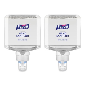 PURELL 7751-02 1200 ml Refill Fragrance-Free Advanced Hand Sanitizer Gentle and Free Foam for ES8 Dispensers (2/Carton)