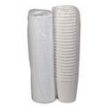 Food Containers & Lids | Pactiv Corp. D16RBLD 3.75 in. Diameter x 3.88 in. h 16 oz Paper Round Food Container and Lid Combo - White (250/Carton) image number 2