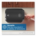 Towel Dispensers | Georgia Pacific Professional 58204B SofPull 9.63 in. x 8.88 in. x 10.94 in. CenterPull Hand Towel Dispenser - Black image number 4