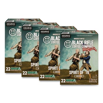 PRODUCTS | Black Rifle Coffee Company 5000384044 Spirit of '76 Coffee K-Cups (88/Carton)
