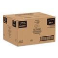 Perforated Roll & Hand Towels | Dart 206FBRHT1 6.41 in. x 9.22 in. x 3 in. ProPlanet Seal Compostable Molded Fiber Hinged Trays - Natural (200/Carton) image number 2