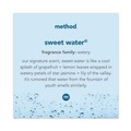 Hand Soaps | Method DIA 00034 12 oz Gel Hand Wash - Sweet Water Scent (6/Carton) image number 5