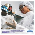 Cleaning Cloths & Wipes | Kimtech 33330 W4 12 in. x 12 in. Flat Double Bag Critical Task Wipers - Unscented, White (100/Bag, 5 Bags/Carton) image number 4