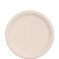 Plates | Dart 10FBRP1 10.2 in. Diameter ProPlanet Seal Compostable Fiber Dinnerware Plate - Natural (500/Carton) image number 2