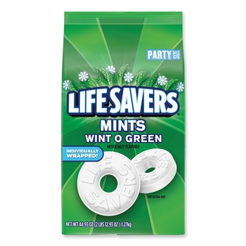 LifeSavers MMM29060 50 oz. Wint-O-Green Hard Candy Mints