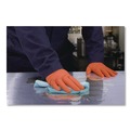 Food Service Disposable & Single Use Gloves | Ammex GWUOFN49050 9.06 in. 6 mil Ultra Industrial Flock-Lined Nitrile Disposable Gloves - XX-Large/Orange (500/Carton) image number 4