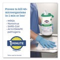 Cleaning Cloths & Wipes | Clorox Healthcare 30824 9 in. x 6.75 in. Hydrogen Peroxide Cleaner Disinfectant Wipes - Unscented (95/Canister, 6 Canisters/Carton) image number 7