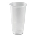 Cups | Karat C-KPP32 32 oz. PolyPro (PP) Plastic Cups - Translucent (600/Carton) image number 1